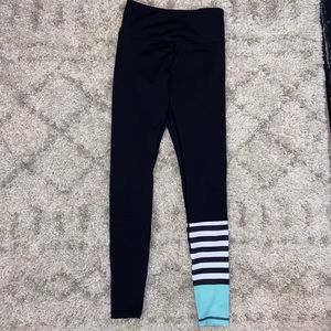 Zyia turquoise bumble bee light n tight